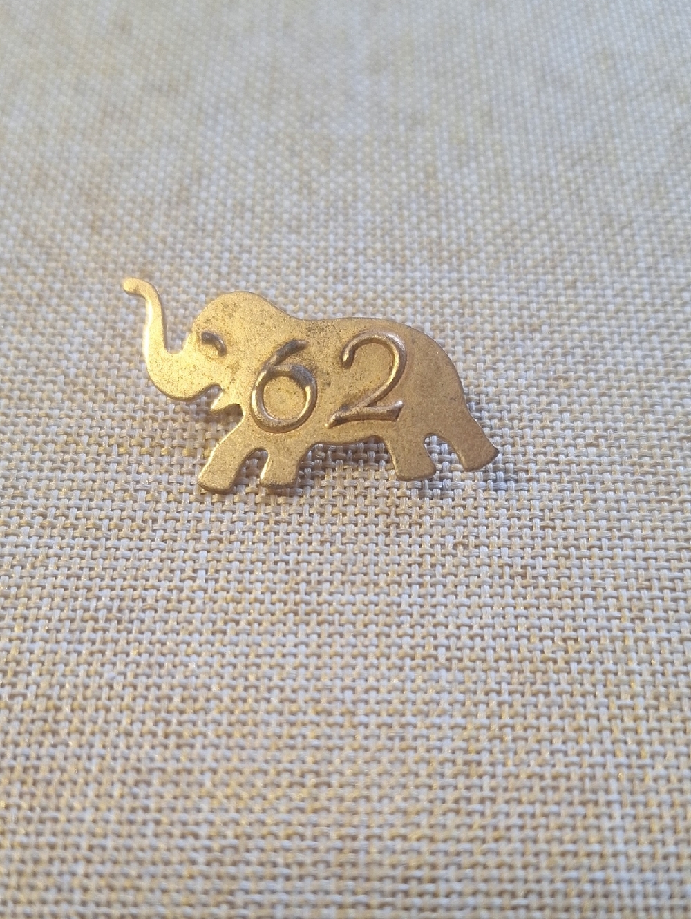 RARE GOP 1962 Political Elephant Brooch